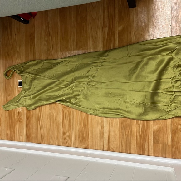 Dissh Jackie pear silk dress size 4 - Picture 2 of 4